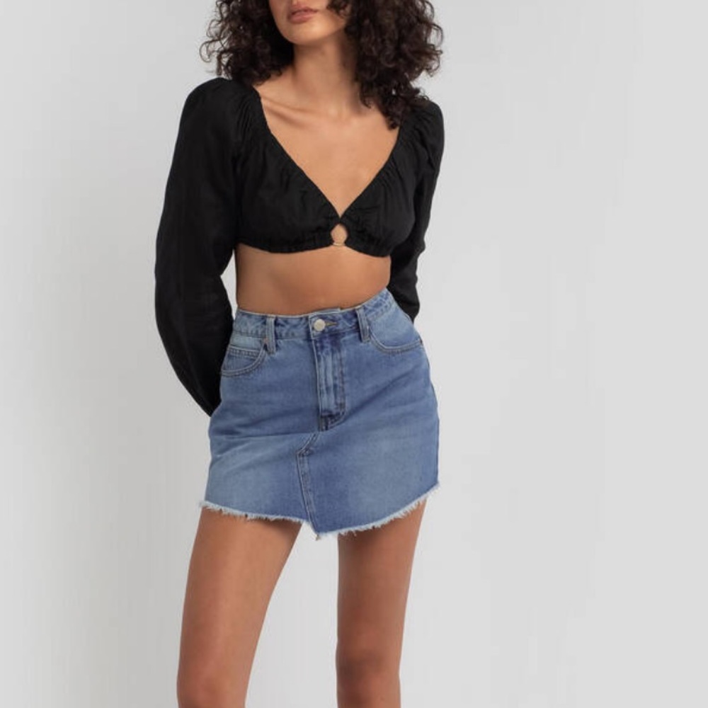 NWT City Beach Australia denim skirt